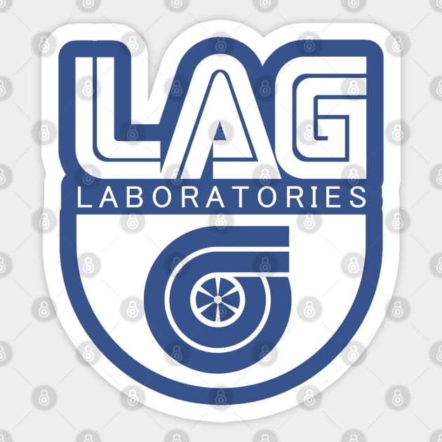 LAG Laboratories Sticker by Jay's Design Depot